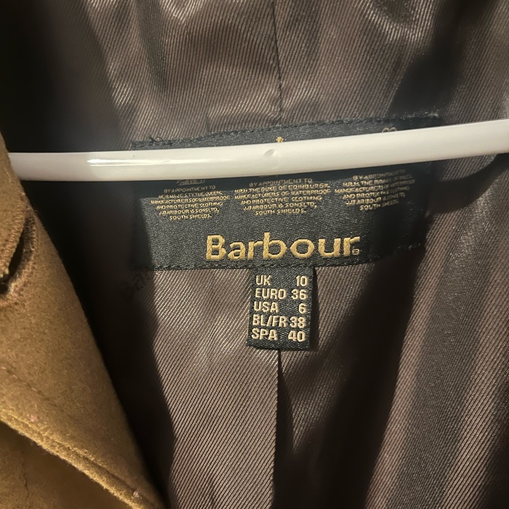 Women’s Barbour pea coat, good condition - Picture 2 of 2